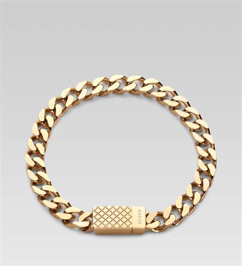 gucci bracelet gold mens|gucci diamond bangle.